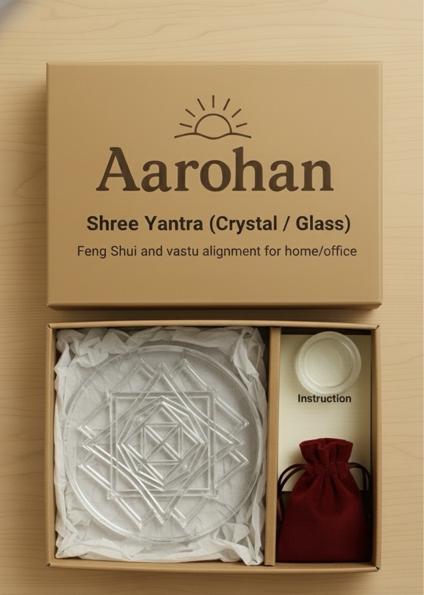 Shree Yantra (Crystal / Glass)